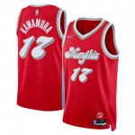 Maillot NBA Memphis Grizzlies Yuki Kawamura Nike 2024-25 City Edition Rouge Swingman - Homme